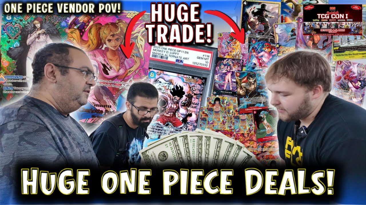 Эти сделки по One Piece были просто БЕЗУМНЫМИ! 💸 (Точка зрения продавца One Piece)