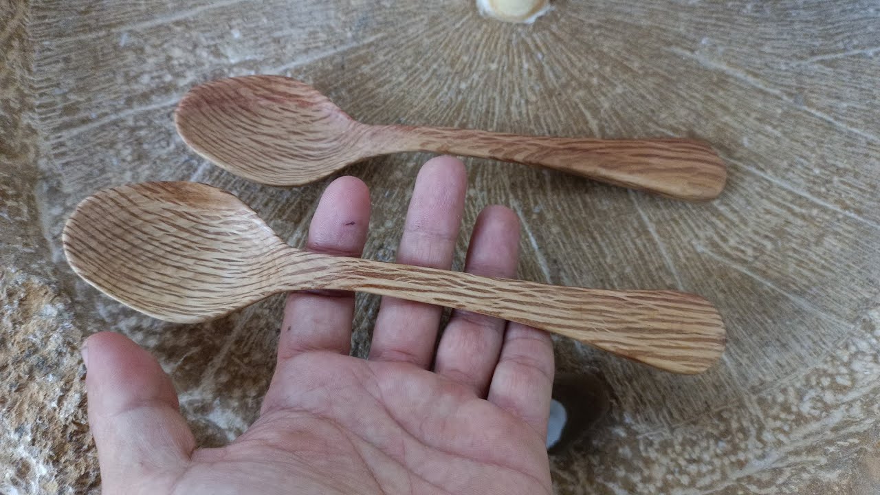 ¿Cómo hacer una cuchara de madera?
