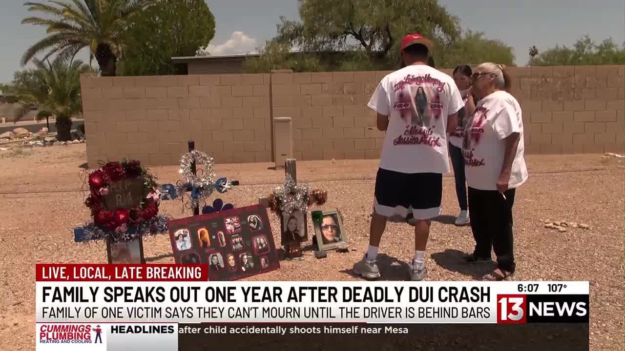 Tucson family speaks out one year after deadly DUI crash