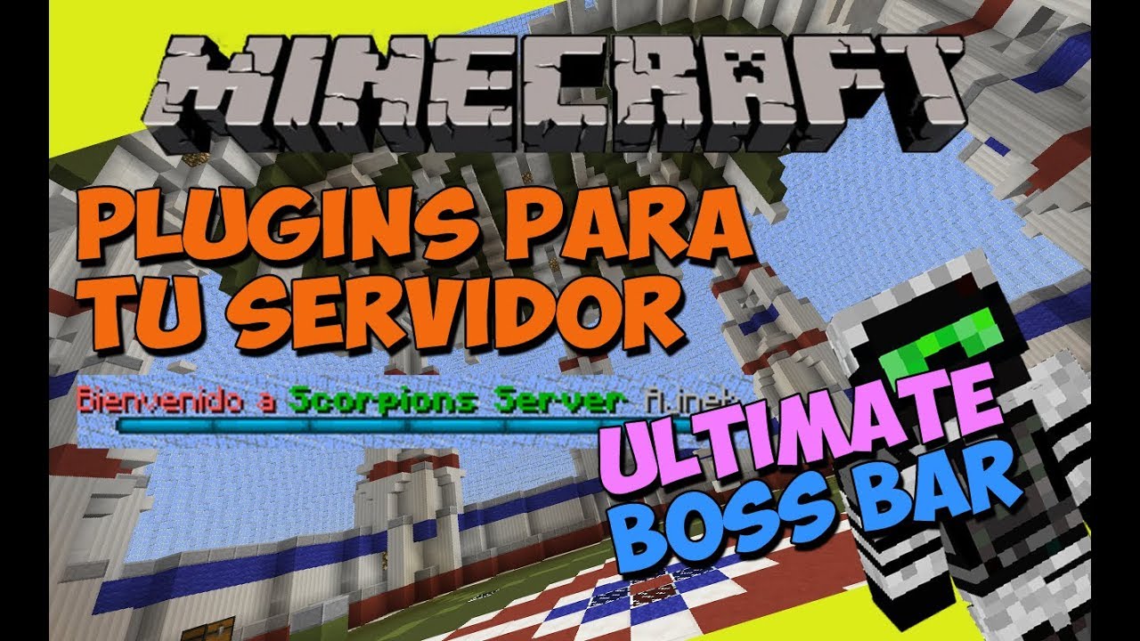 PLUGINS para tu SERVIDOR de Minecraft - ULTIMATEBOSSBAR (BossBar Personalizables)