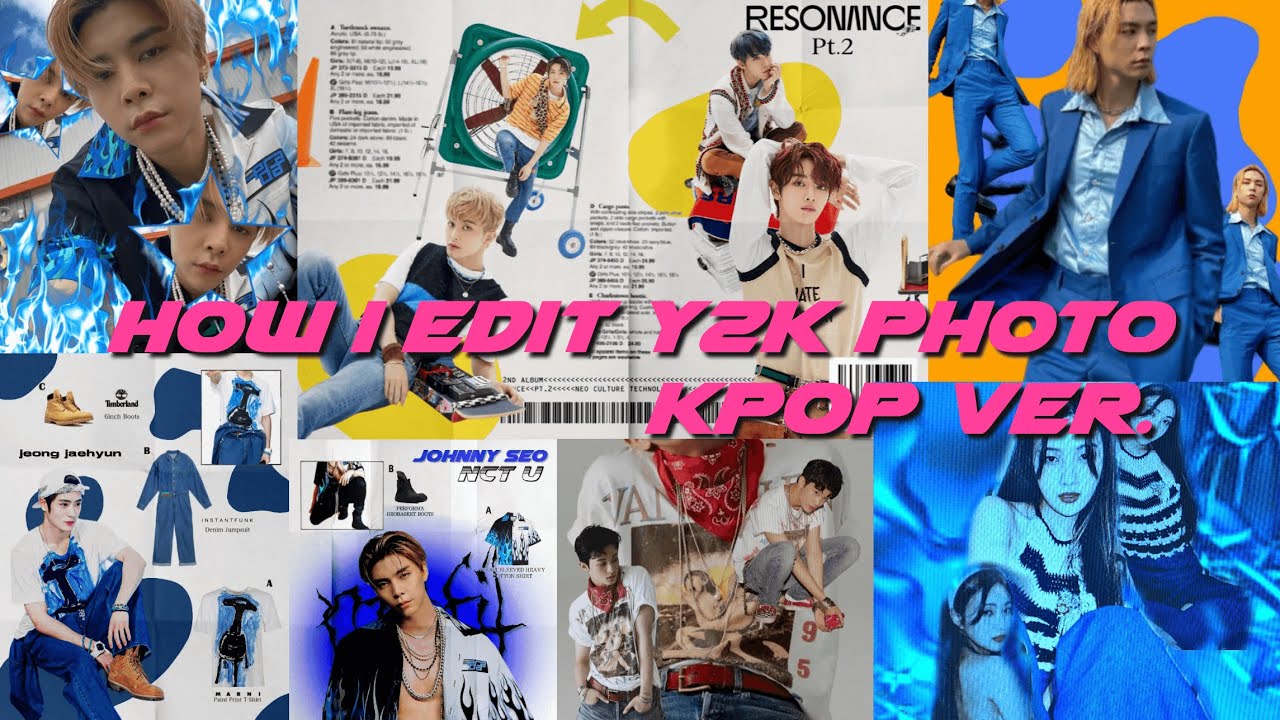 how to edit y2k | kpop y2k phone tutorial