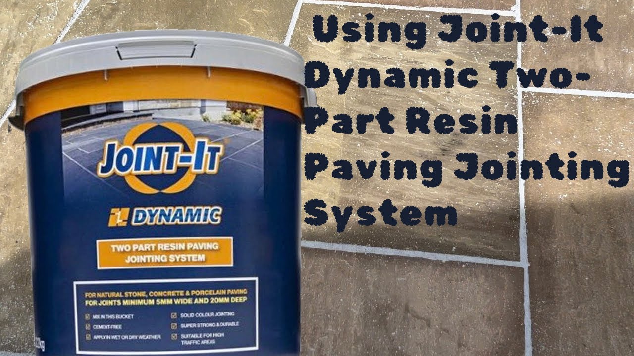 how to use Resin paving Jointing system pointing a patio with ease