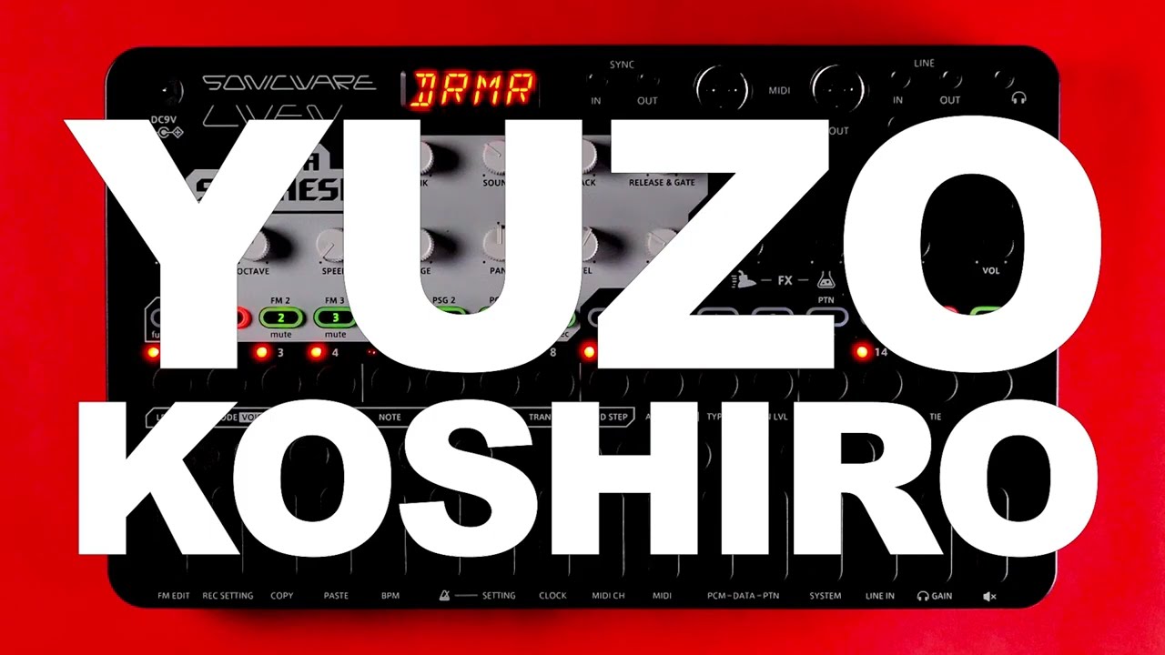 Yuzo Koshiro Preset Patterns on LIVEN 