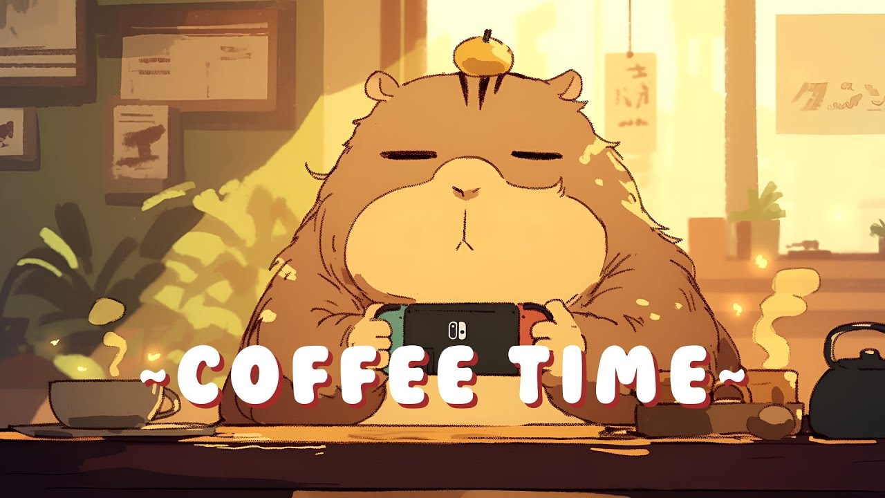 Capybara Beats & Lofi - Lofi Hip Hop for Studying ~ Tranquil Mood ~ 🦫 🌙 📖 | Focus Helper