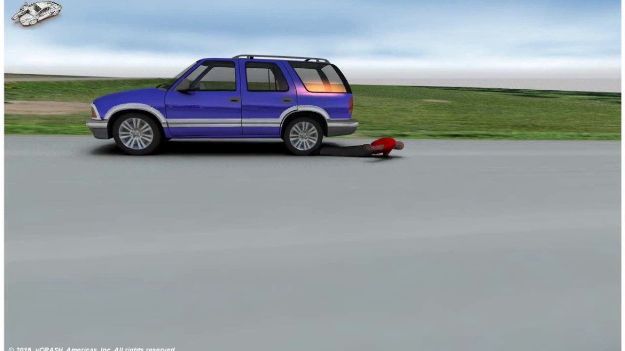 Virtual CRASH 3  | Pedestrian Impact Simulation