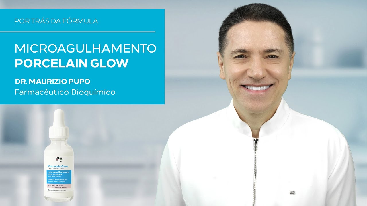 S&eacute;rum Clareador com Microesp&iacute;culas: Porcelain Glow Ada Tina #microagulhamento