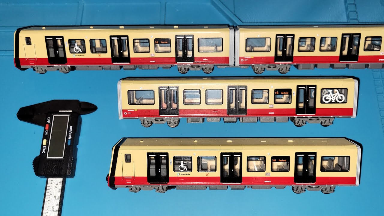 Fix Derailments on Rietze BR 484 S-Bahn Berlin / Stadler Siemens model train (S11004)