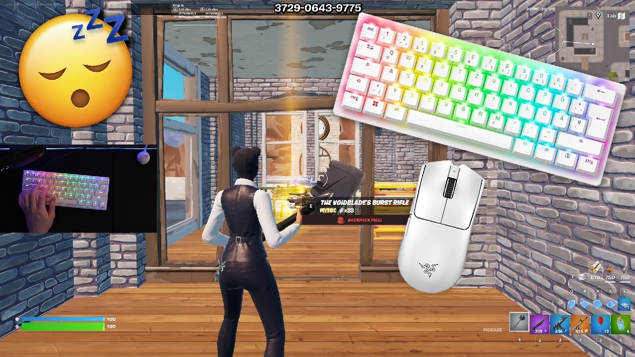 Unboxing Razer Viper V4 Pro Mouse + Fortnite Keyboard Sounds Gameplay
