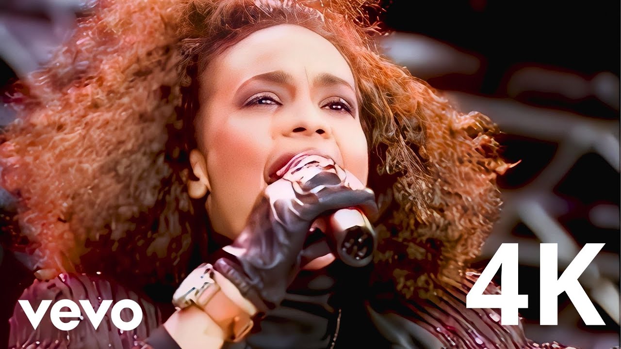 Whitney Houston - Didn't We Almost Have It All - Live Wembley 1988, Nelson Mandela Concert - 4K