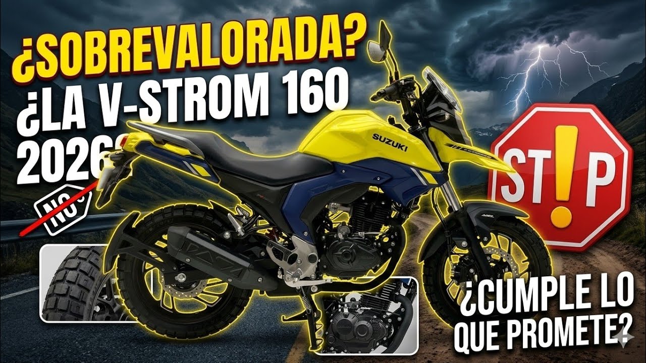 El Disfraz Perfecto. La V-Strom 160 Reina del Asfalto Look de Aventura.¿Vale su Precio? SÍ, por ESTO