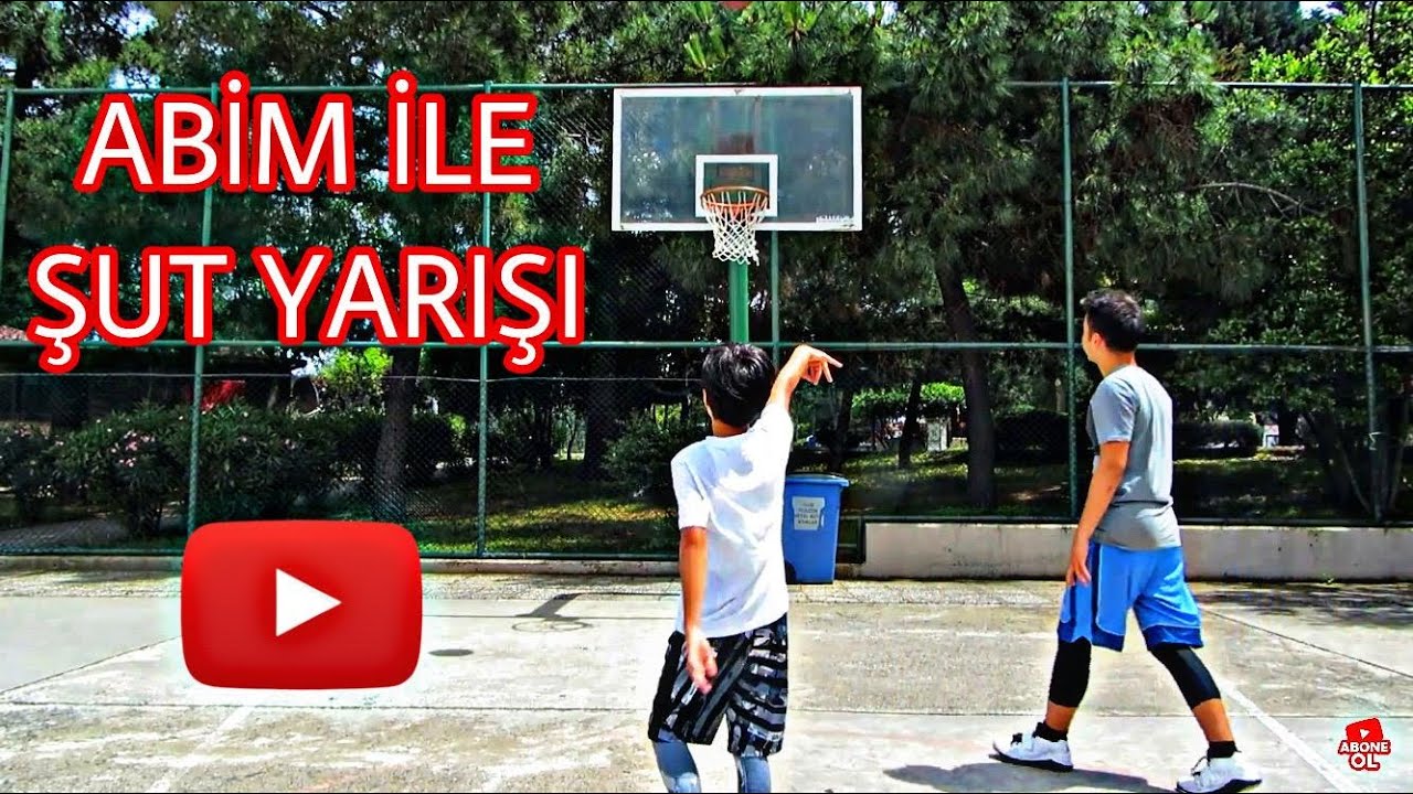 ABİM İLE DIŞARDA ŞUT YARIŞI