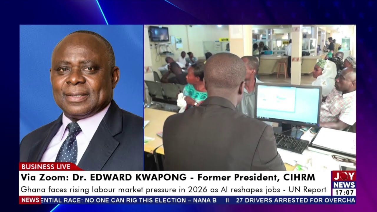 Emergence of AI: Ghana faces rising labour market pressure in 2026 as AI reshapes jobs - UN Report
