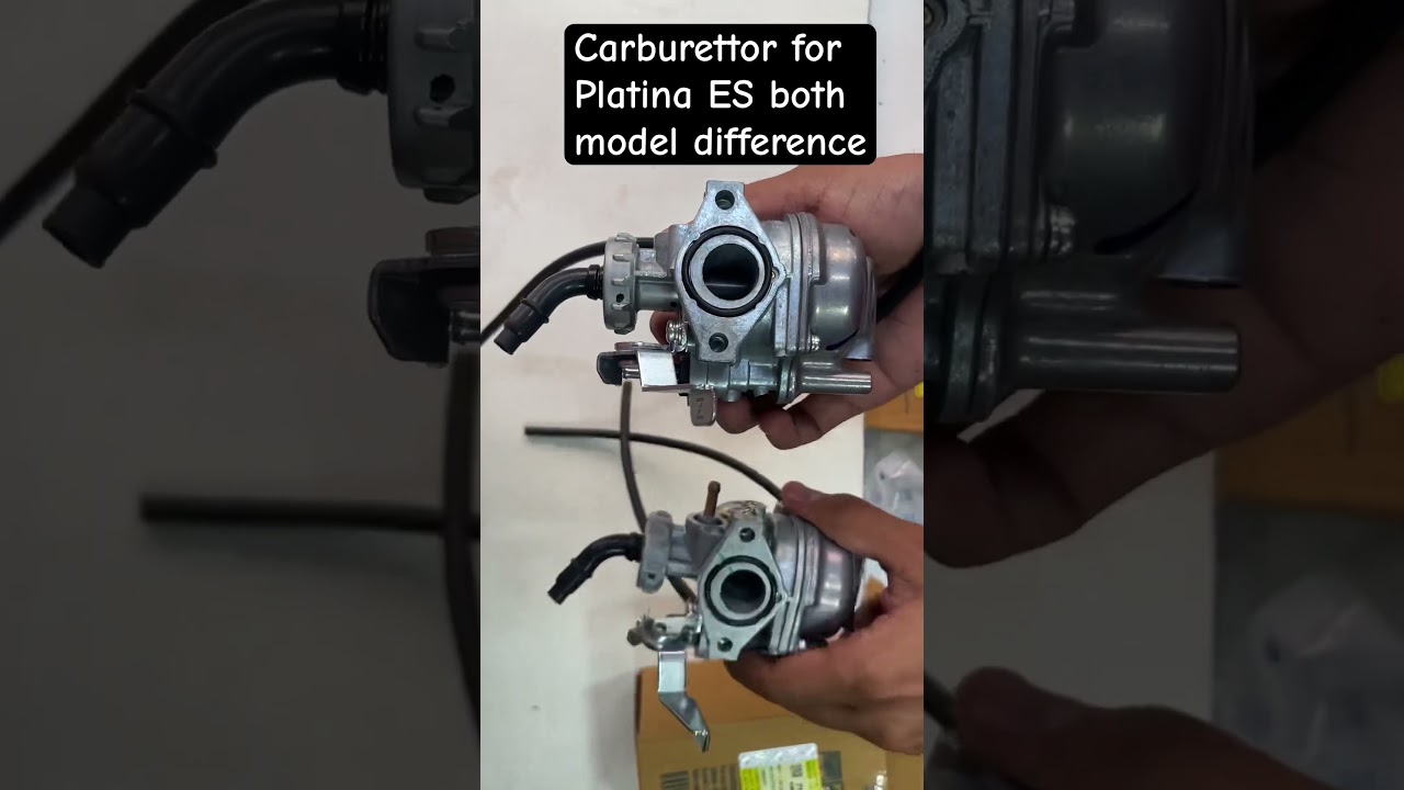 Carburettor platina Es || Bajaj genuine || Both model difference