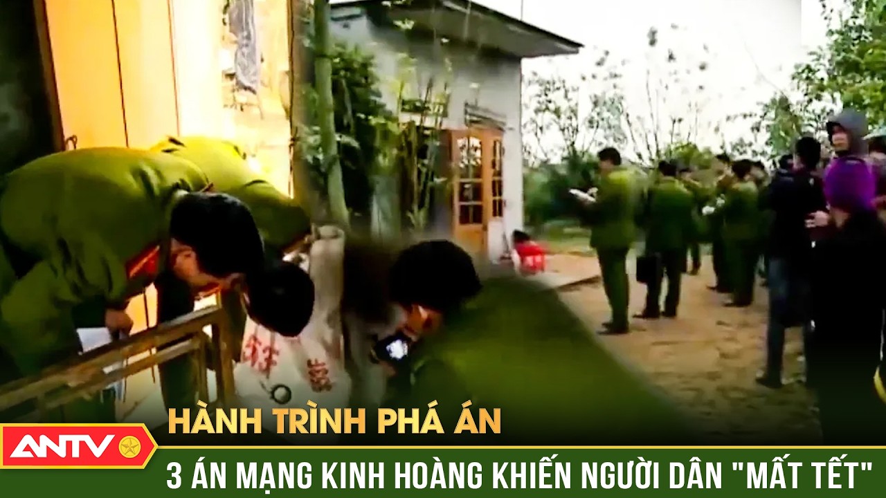 Hành trình phá án: Lật tung thành phố, bắt lũ sát nhân cuồng sát đêm tất niên | ANTV