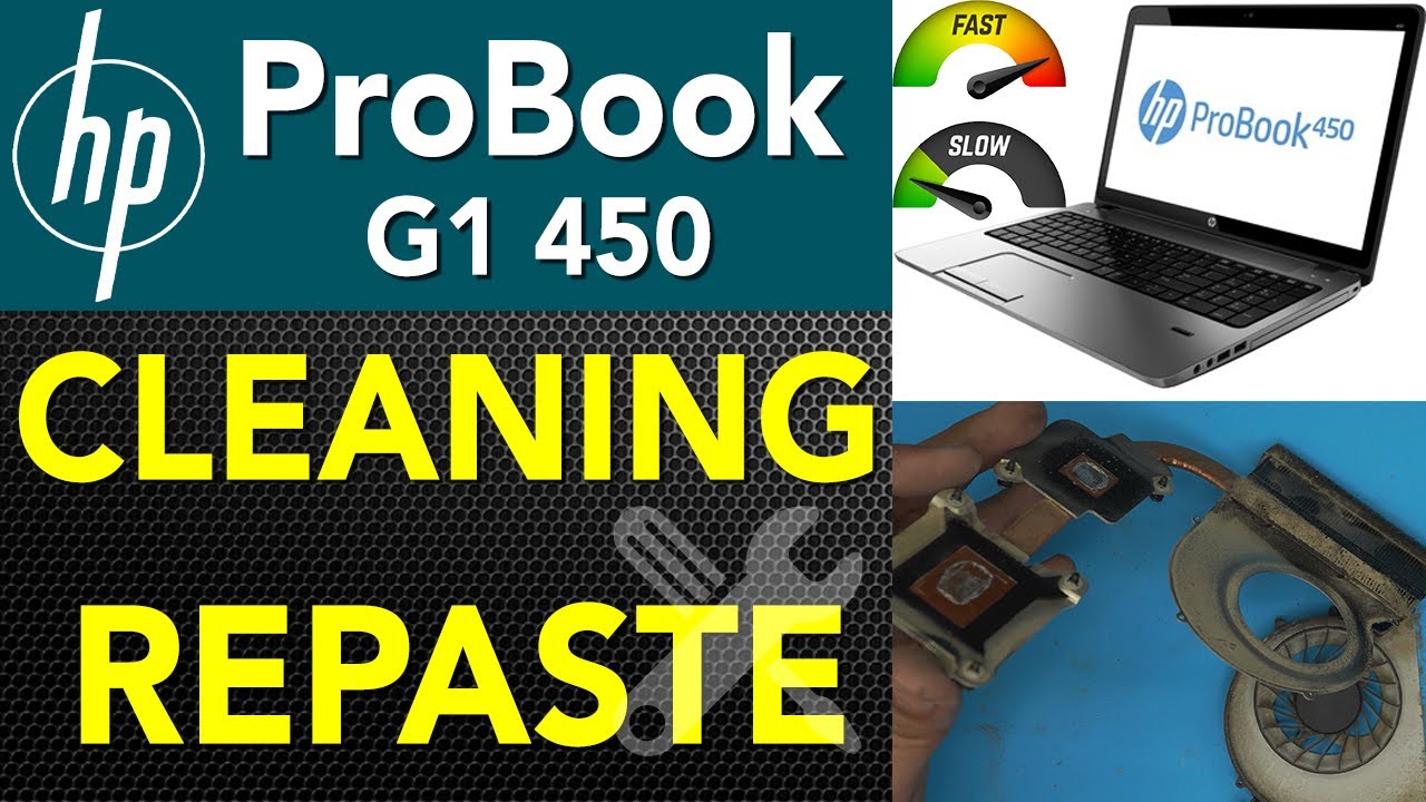 HP ProBook 450 G1 📢 SERVICE 📍 CLEANING 📍 REPASTE