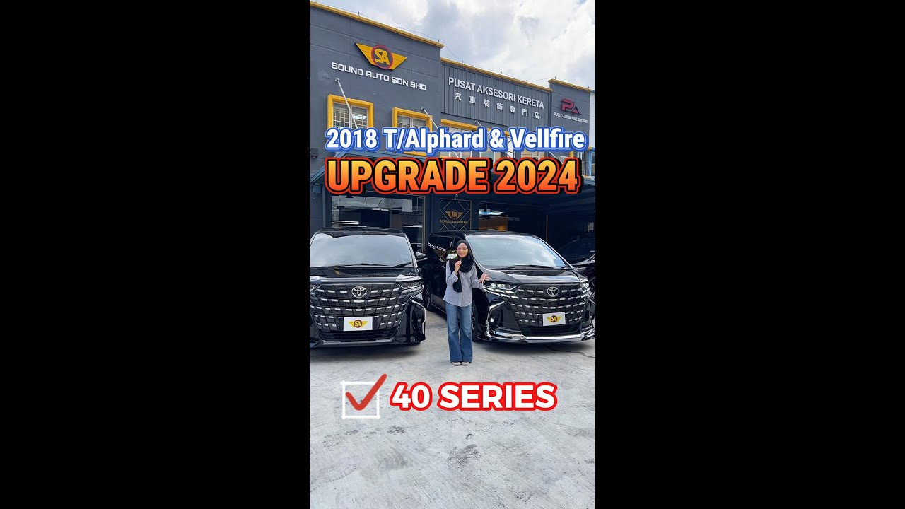 2021 Alphard 30 Series Convert to 2024 Alphard 40 Series #car #modified #alphard #vellfire #luxury