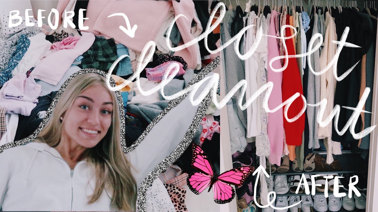 EXTREME closet cleanout 2020 *decluttering & organizing*