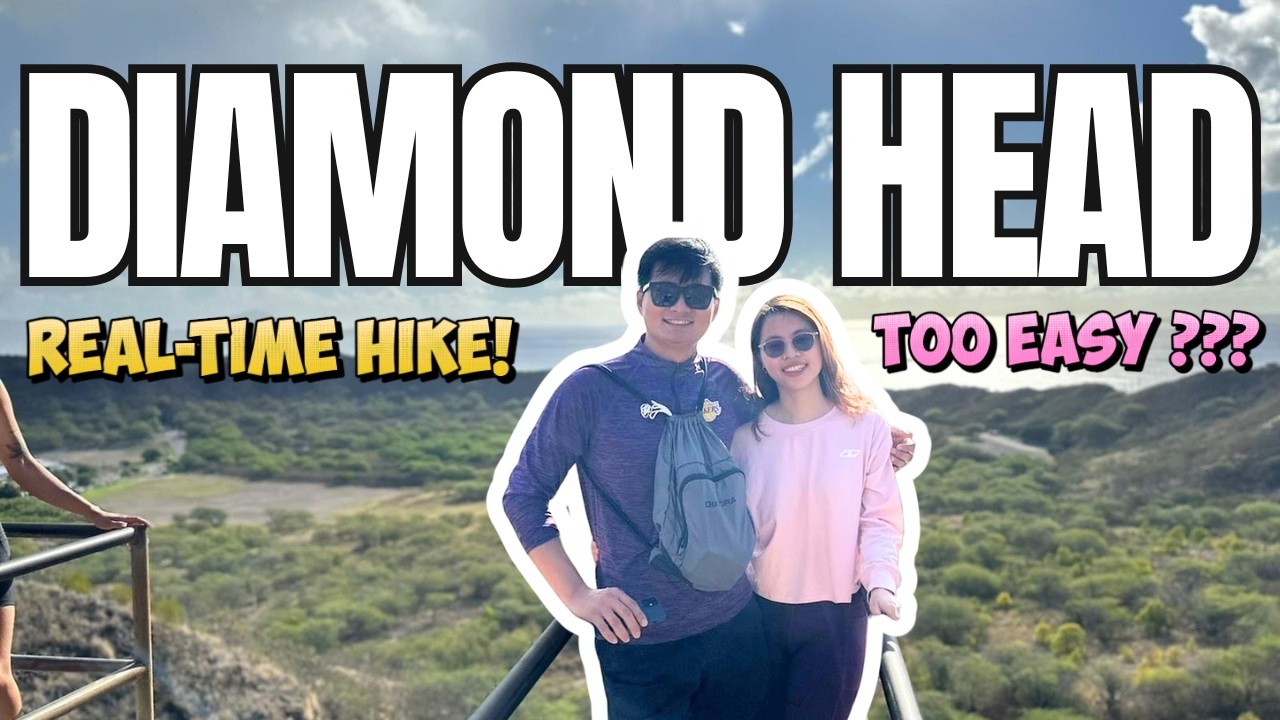 Diamond Head State Monument Oahu Hawaii | Real-Time Hike 2026 | Em bé 1 tuổi leo núi Hawaii