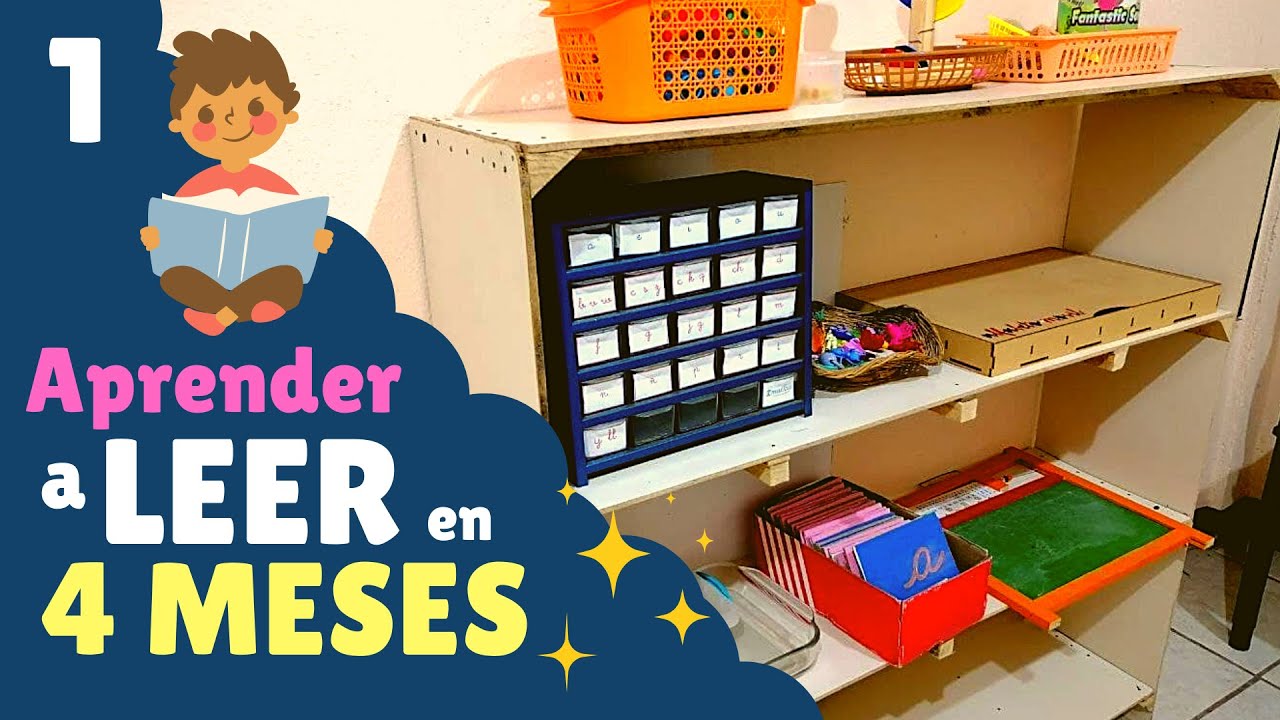 Cómo aprender a leer en 4 MESES  (1) - Montessori | Homeschool