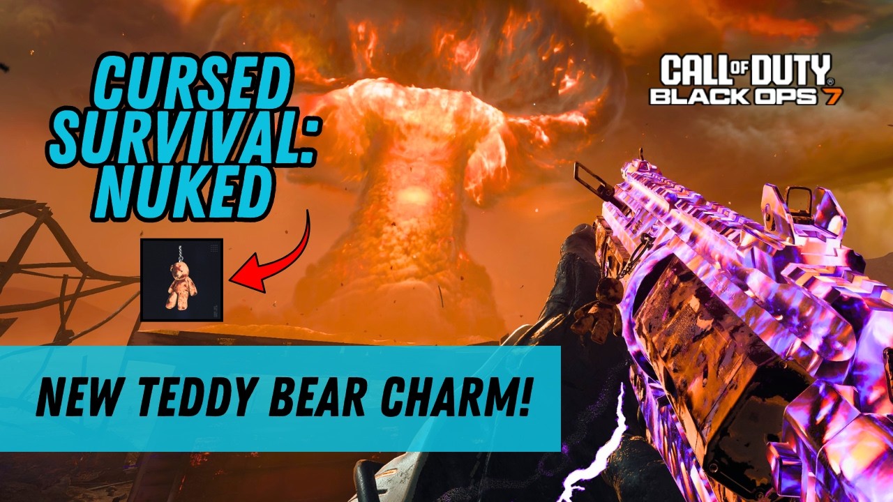 Unlocking the Teddy Bear Charm on Nuked Survival! (Black Ops 7 Zombies)