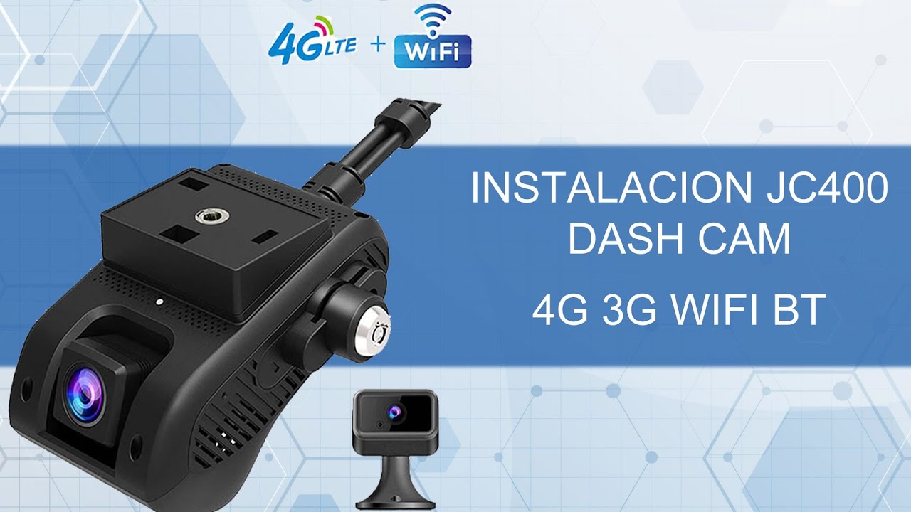 www.productosintegra.com  JC400 AiVision DashCam Instalacion
