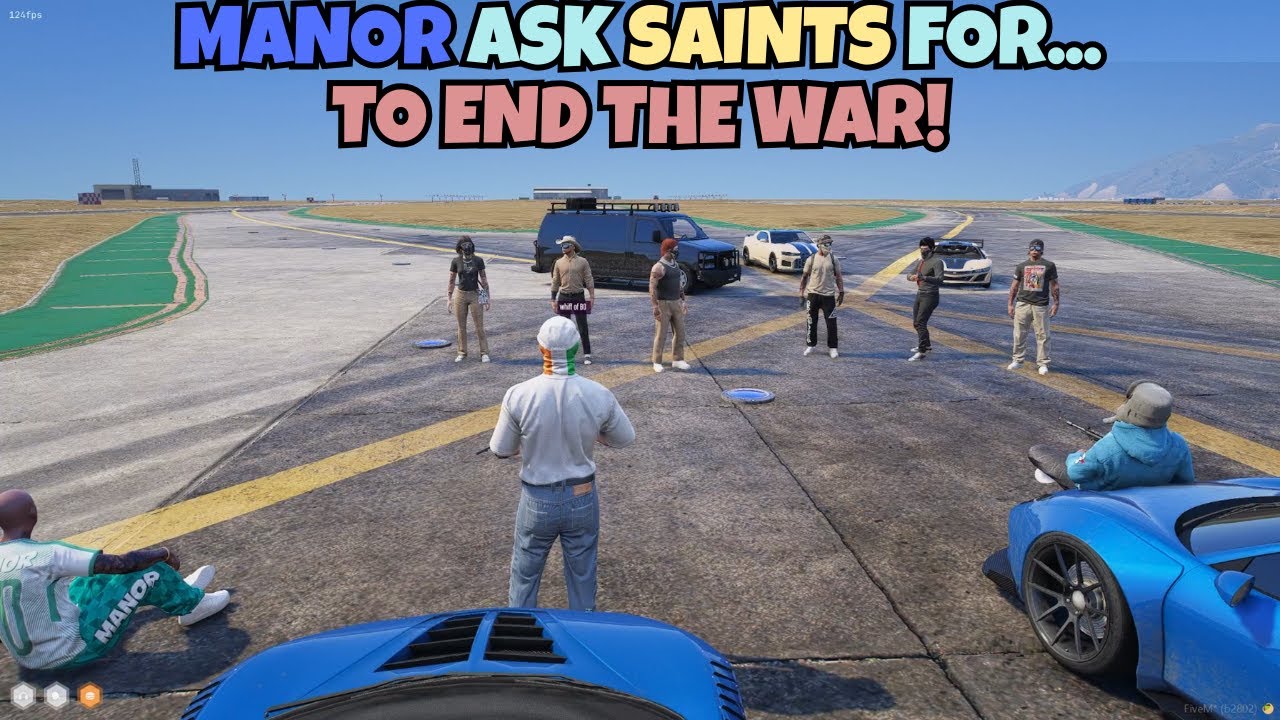 MANOR Meet SAINTS & Talk War Ending Terms! | NOPIXEL 4.0 GTA RP