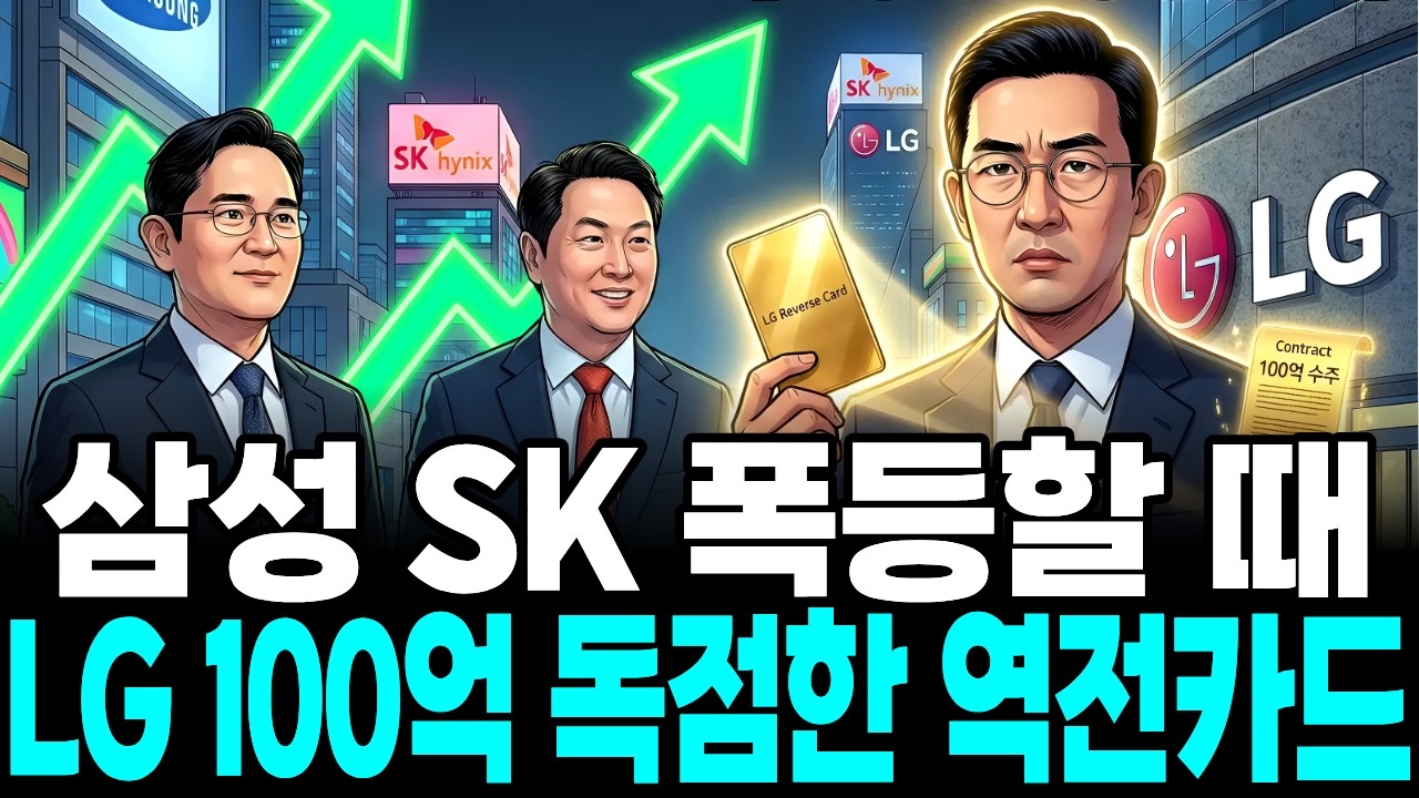 삼성 200% 폭등 결국 해냈다.. 대반전 LG가 숨긴 판도 뒤집을 역전 카드의 진짜 이유