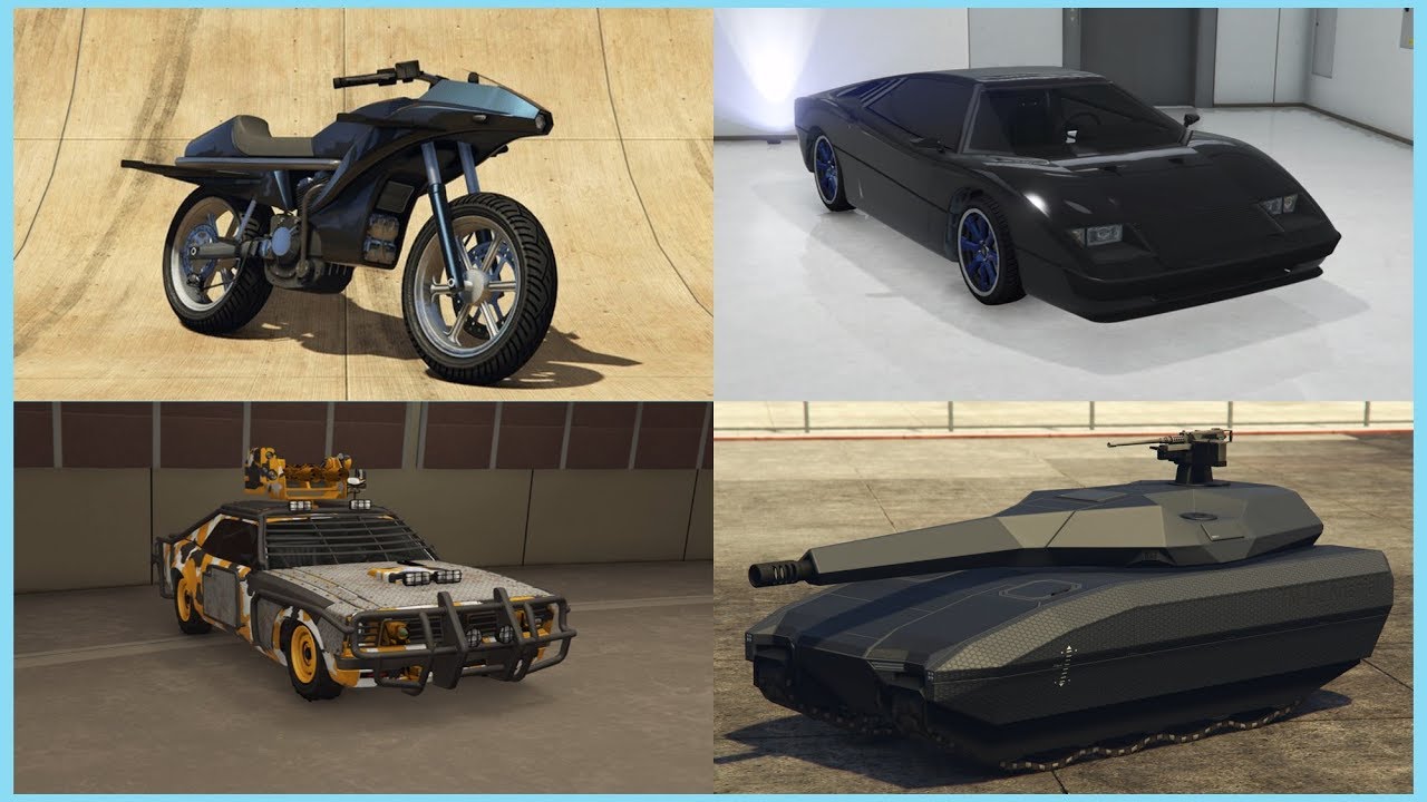 أفضل 5 مركبات حربية | الجزء الأول | GTAV