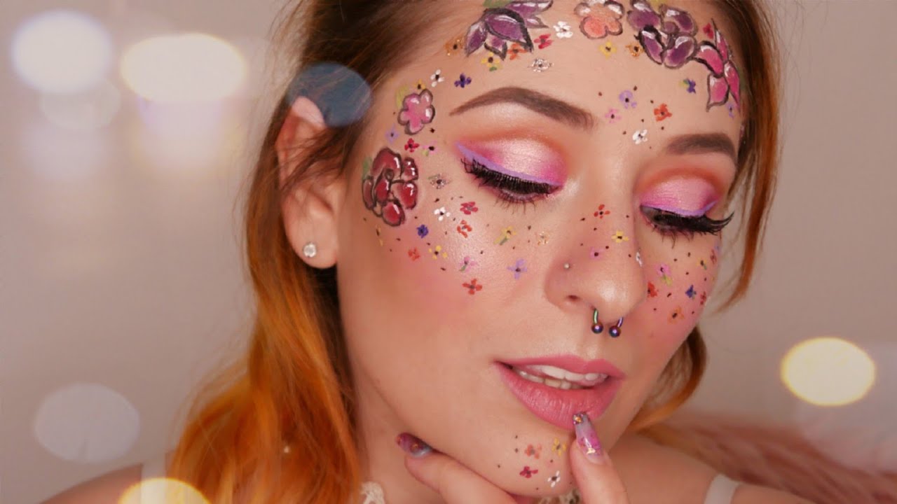 Flower Freckles Speed Make Up 💐 | Steffi Versatile