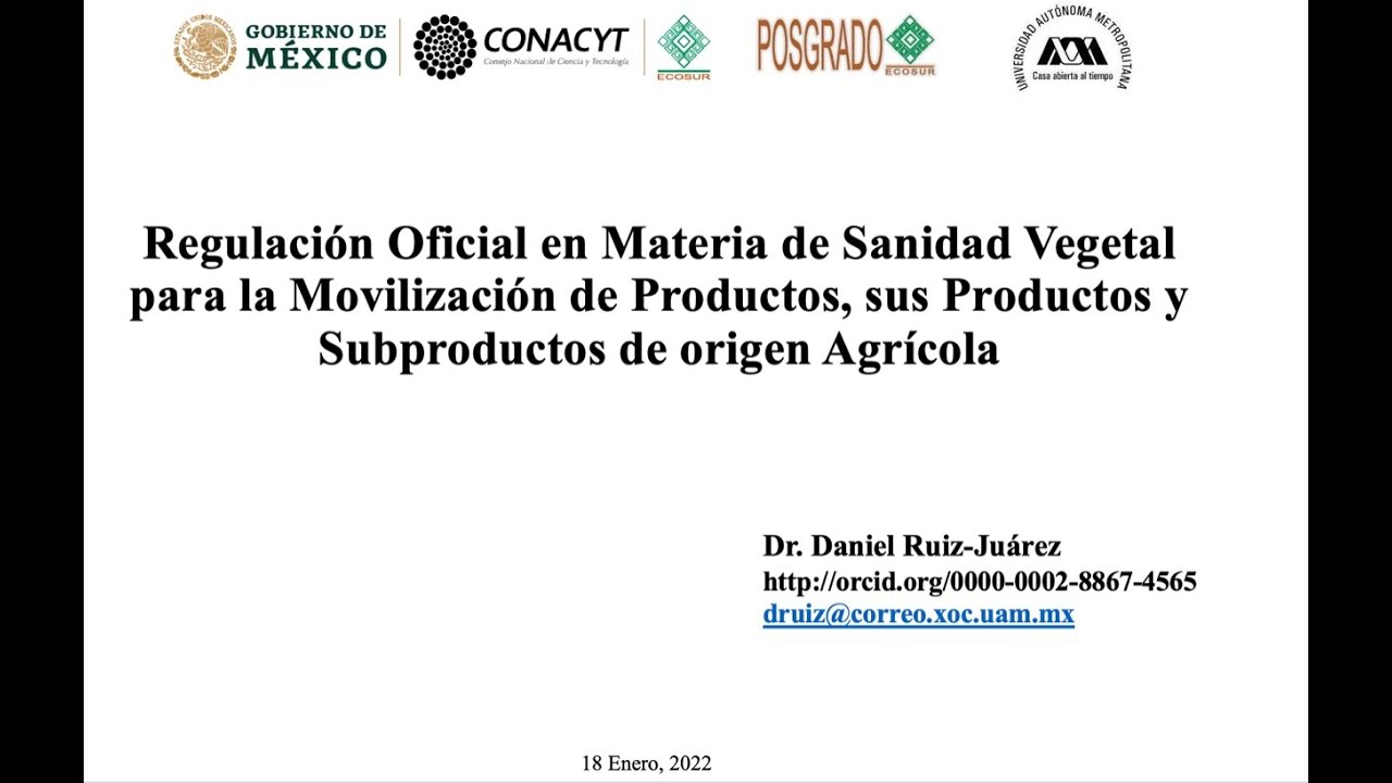 Regulación Fitosanitaria