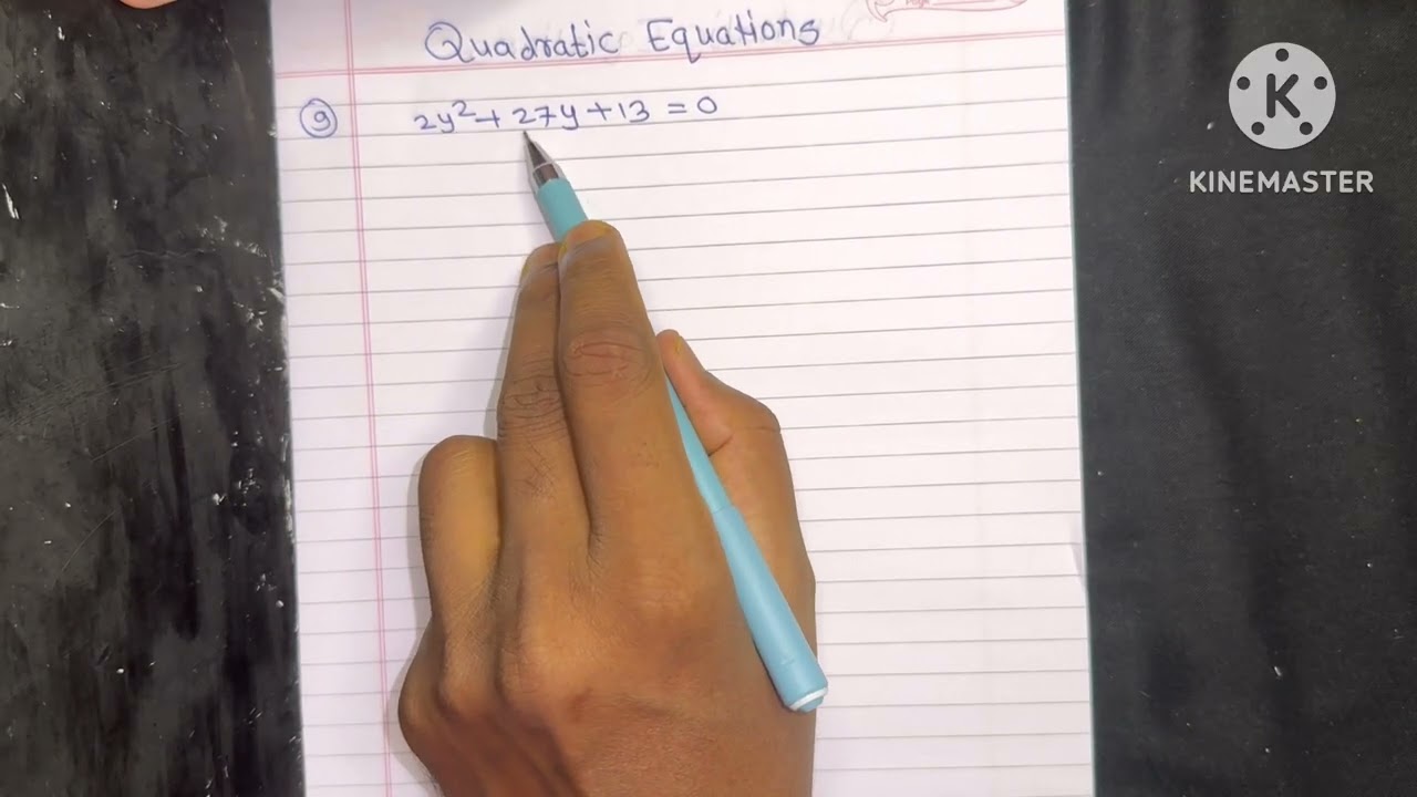 Quadratic Equations - Class 10 - Mathematics  - Maharashtra State Board - Maths I