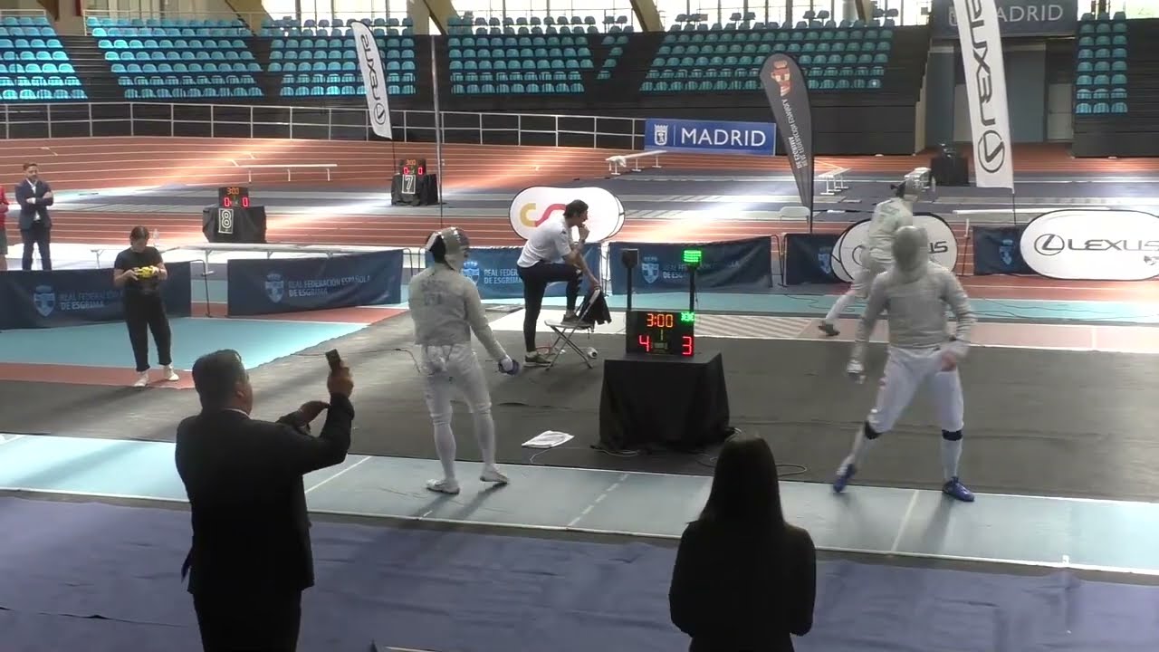Madrid World Cup 2023 SMS - L16 - Mitchell Saron USA v Sandro Bazadze GEO