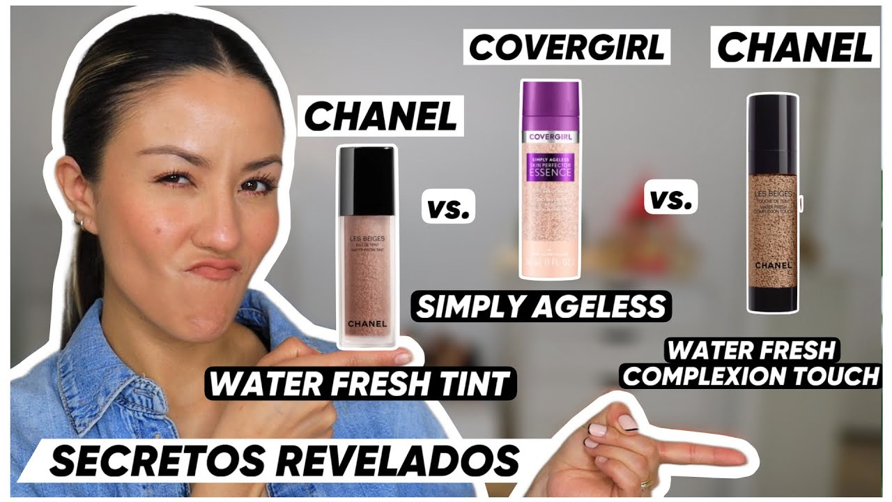 Chanel water fresh tint|Covergirl simply ageless|Chanel water fresh complexion| Cuál es para ti? 🤔