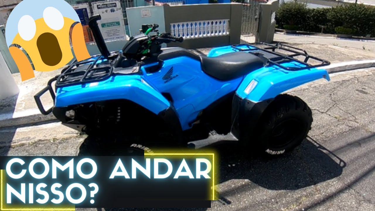 Como andar de quadriciclo