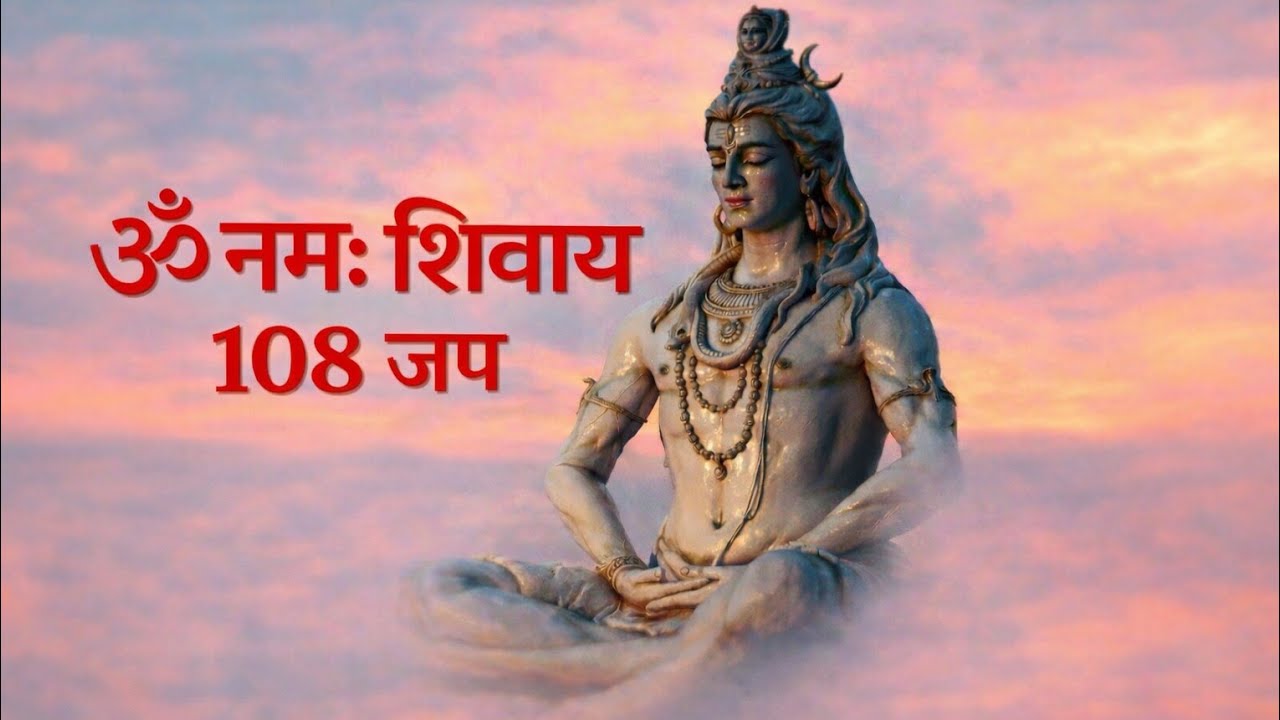 Om Namah Shivaya 108 Times Chanting | Powerful Shiv Mantra for Peace & Blessings #mahadev #bholenath