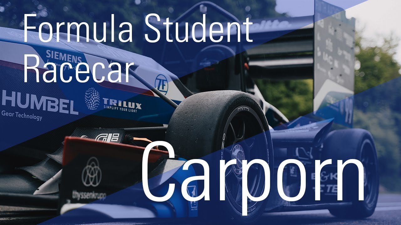 FORMULA STUDENT CARPORN - Eace08 Racecar - Ecurie Aix Formula Student Team RWTH Aachen