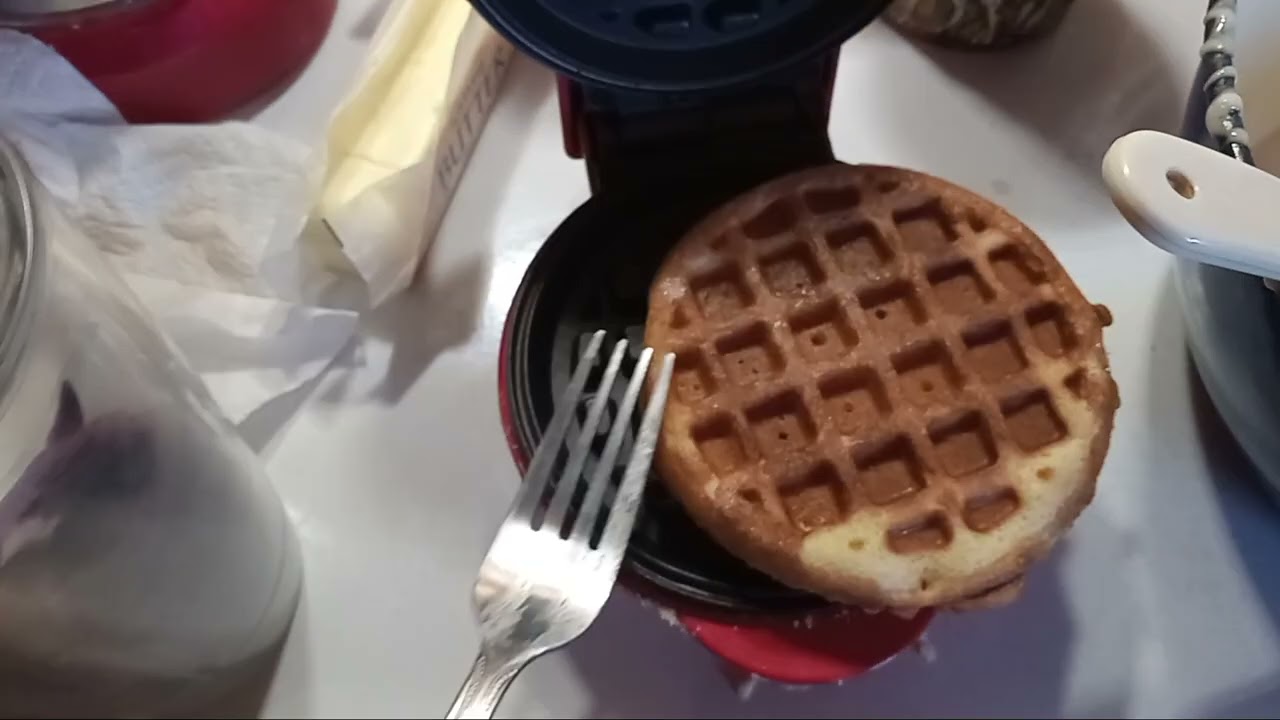 Making Waffles in the desert 🏜 