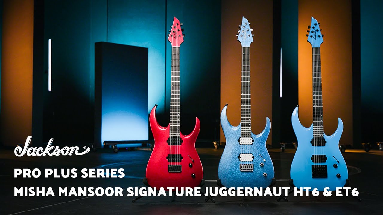 Introducing The Pro Plus Series Misha Mansoor 6-String Juggernaut HT6 & ET6 | Jackson Guitars