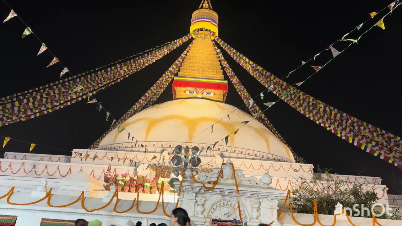 ཆོད་རྟེན་བྱ་རུང་ཁ་ཤོར་གྱི་གནས་མཇལ། Boudha stupa Kathmandu. #ladakh #kathmandu #nepal  #boudahstupa 