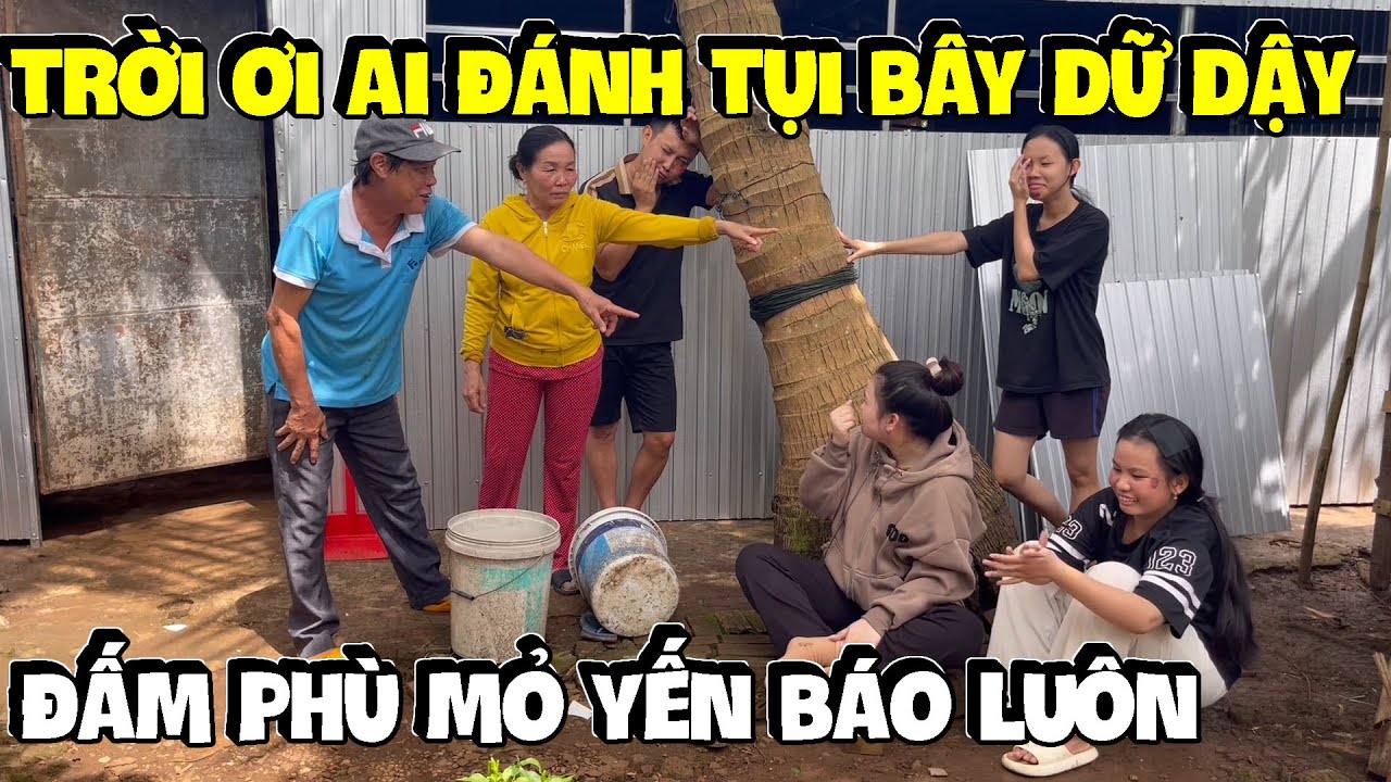 Đám Báo Bị Đấm Nâu Mắt Dì Hương Sơ Hở Là Bị Đám Báo Nó Lừa Không Nói Lên Lời