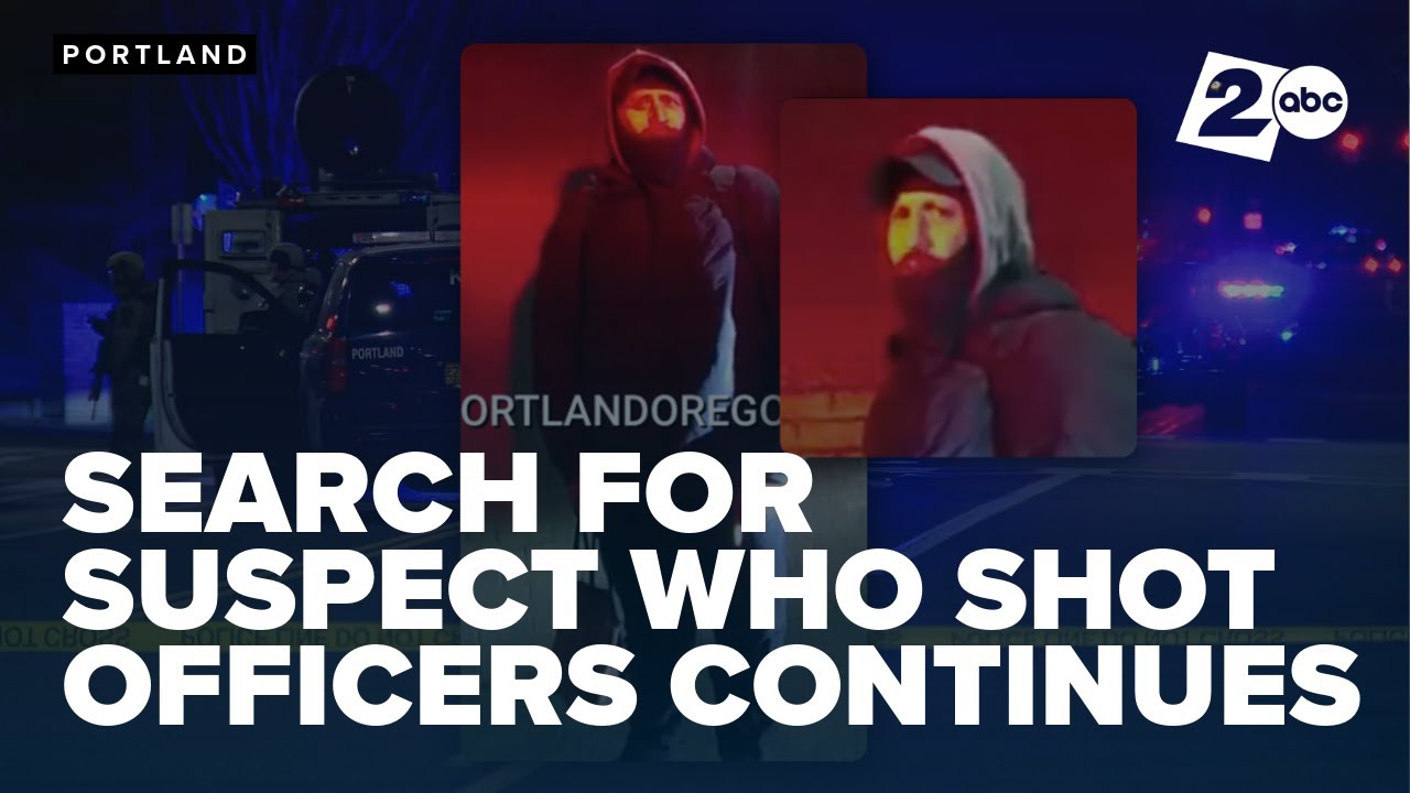 One of two injured Portland officers released from hospital; search for shooter continues