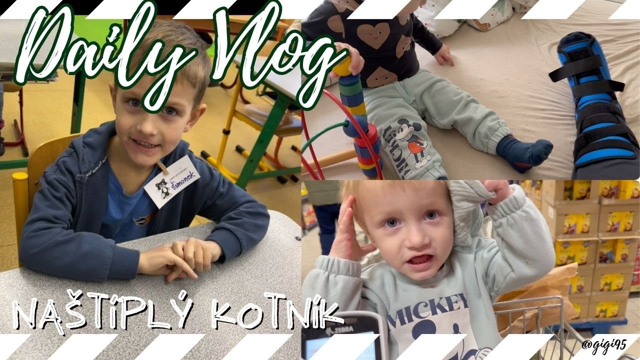 🌺 Naštíplý kotník | Vlog 🌺