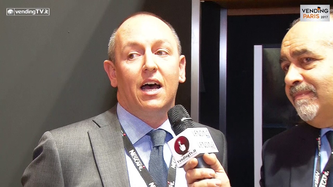 VENDING PARIS 2017 VendingTV Fabio Russo intervista Pietro Messerini di Caffè Vergnano SpA