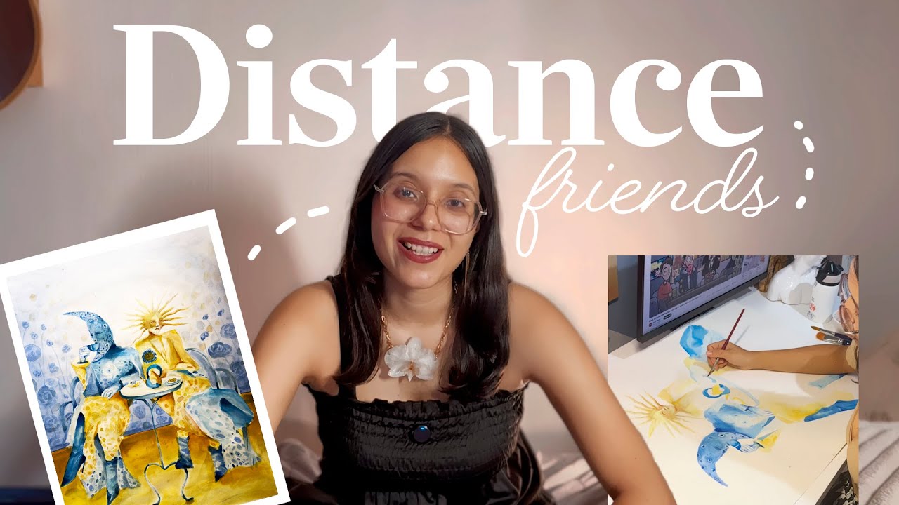 How Distance Affects Friendships (And Your Feelings) | Calm Painting Talk