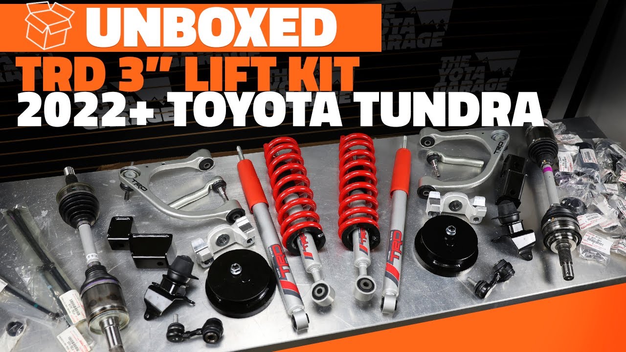 Unboxed | 2024-2022 Toyota Tundra TRD Lift Kits 3