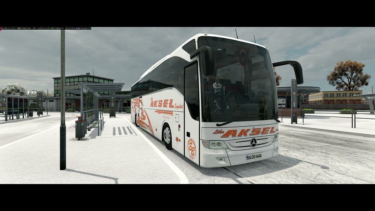 LüKS AKSEL & KARS - ERZURUM SEFERi & MERCEDES BENZ TOURİSMO 15 RHD SPECiAL EDiTiON EURO 4
