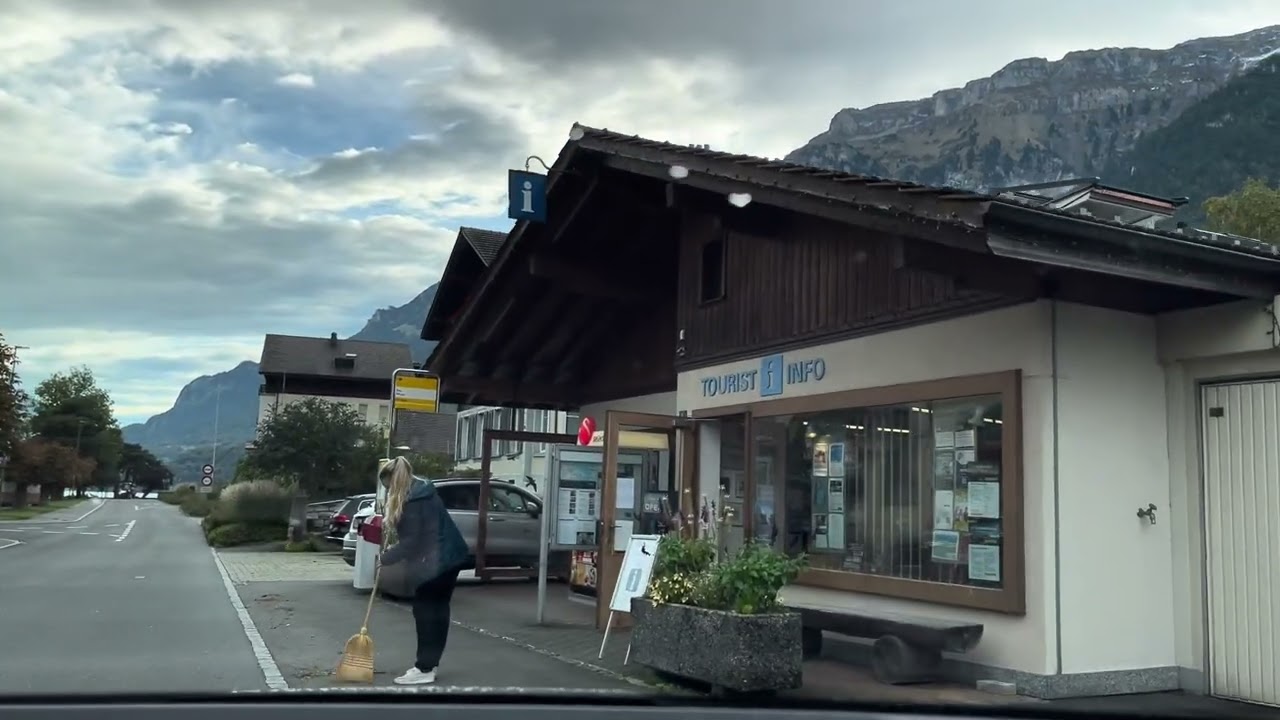 Driving from Interlaken to Iseltwald (CLOY location), Switzerland