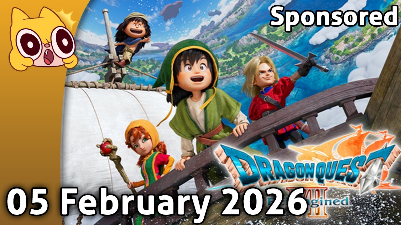 [Sponsored] 🍄 Dragon Quest VII: Reimagined! #ad 🍄05 February 2026