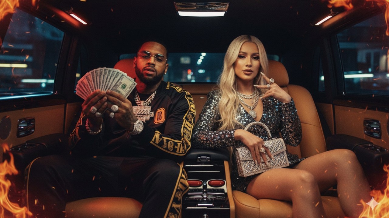 Iggy Azalea ft Chris Brown- Sterling (ft. Tyga, Drake) | (Official Lyrics Video)