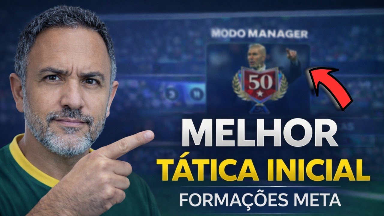 😱 COMO COMEÇAR BEM NO MANAGER | MELHOR TÁTICA E FORMAÇÕES META FC MOBILE 26